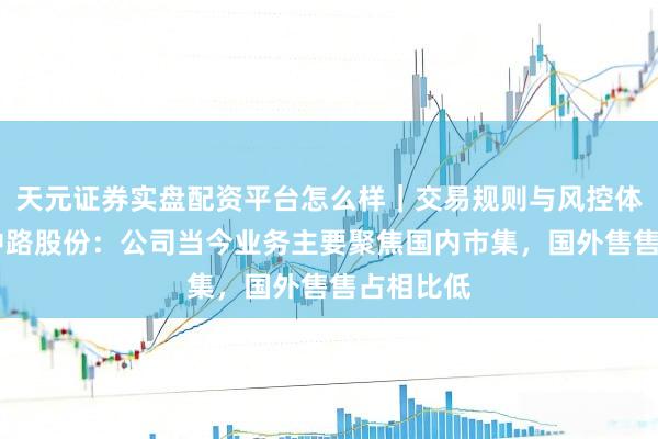天元证券实盘配资平台怎么样｜交易规则与风控体系介绍 中路股份：公司当今业务主要聚焦国内市集，国外售售占相比低